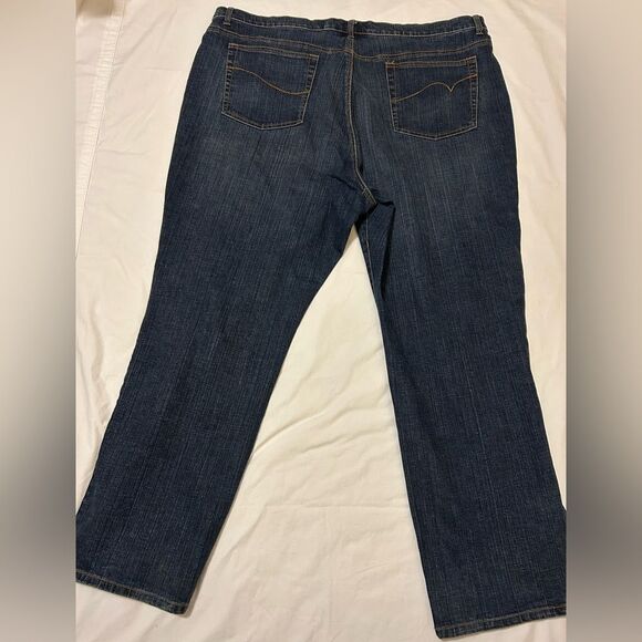 Venezia Bootcut Denim Women's High Rise Blue Jeans size 28 Tall - Picture 2 of 9